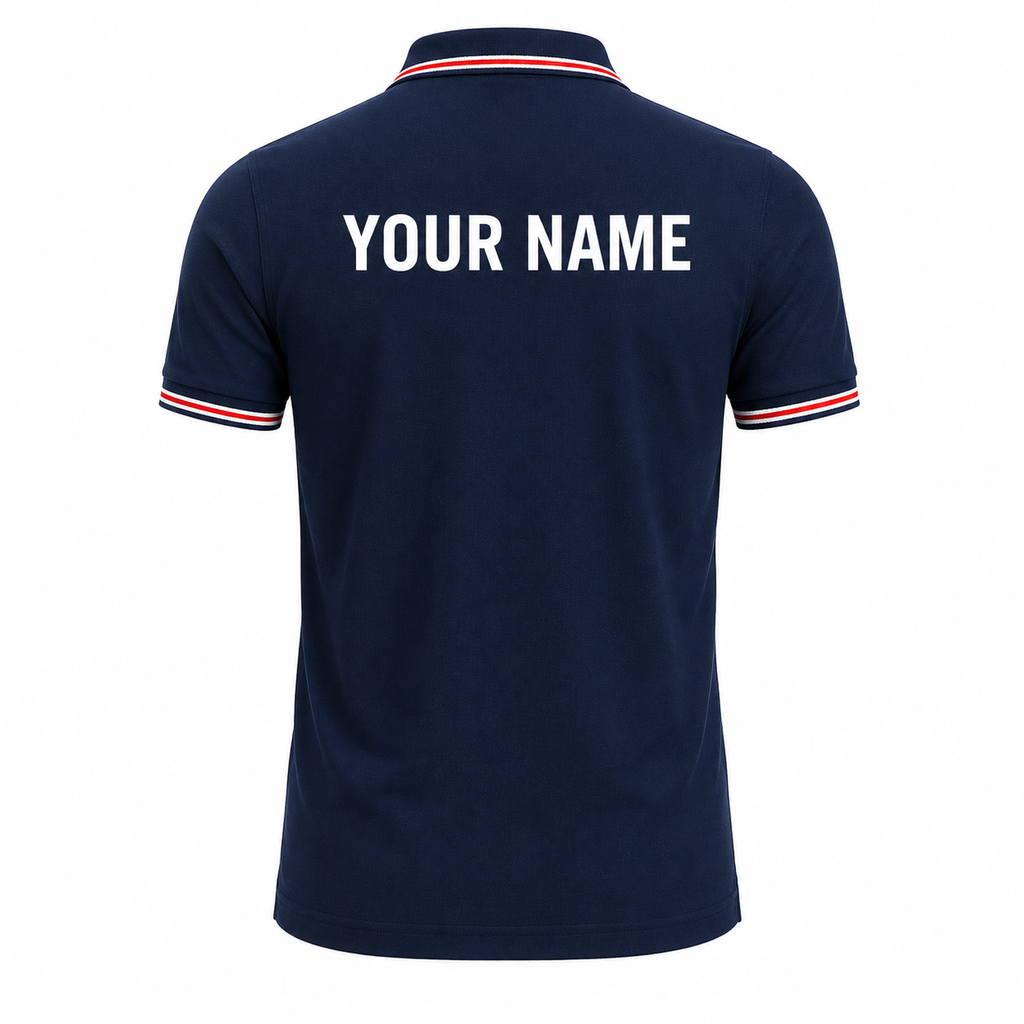 Personalize the Back of Your Polo
