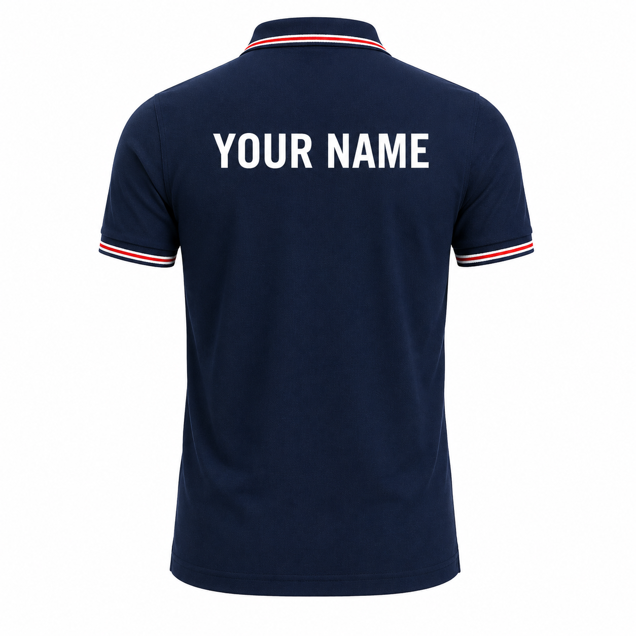 Personalize the Back of Your Polo