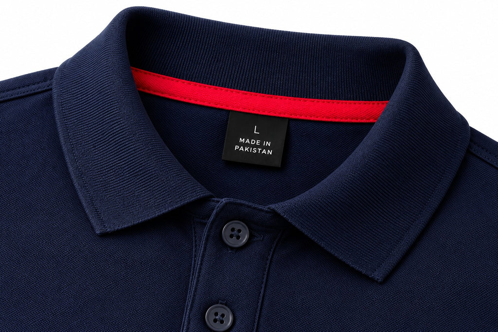 Moveantum Premium 100% Cotton Polo-Blue