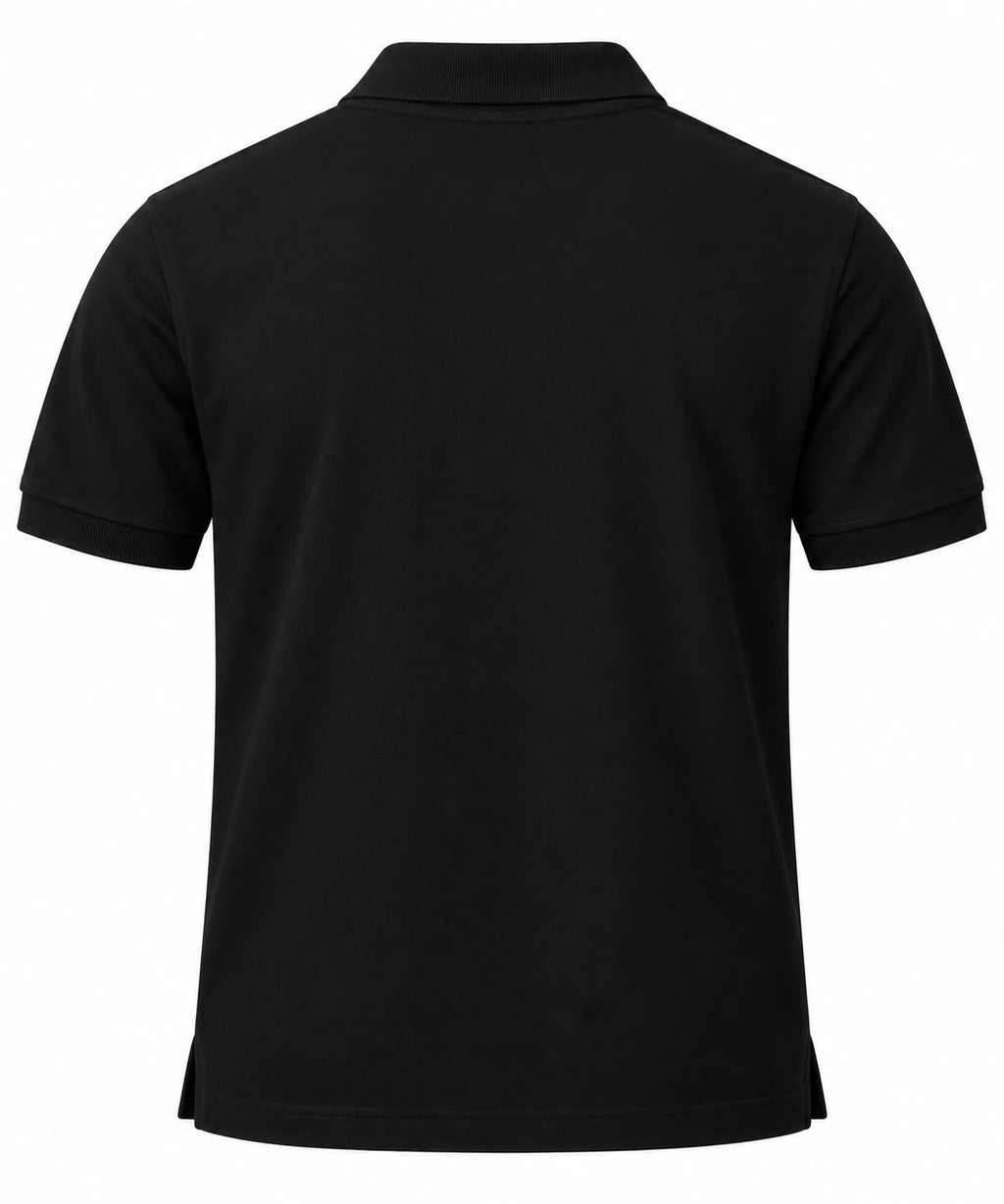 Moveantum Premium 100% Cotton Polo-Black