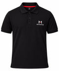 Moveantum Premium 100% Cotton Polo-Black